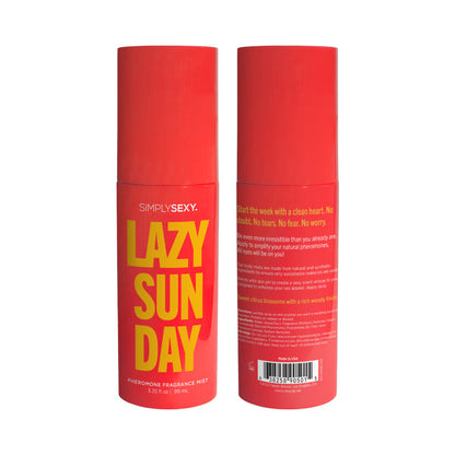 SIMPLY SEXY LAZY SUNDAY PHEROMONE FRAGRANCE MIST 3.35 OZ.