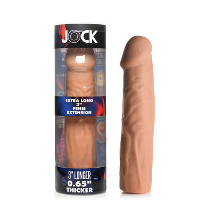 CURVE NOVELTIES - JOCK EXTRA LONG PENIS EXTENSION SLEEVE 3 IN. MEDIUM