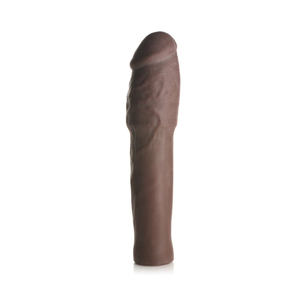 JOCK EXTRA THICK PENIS EXTENSION SLEEVE 2 IN. DARK