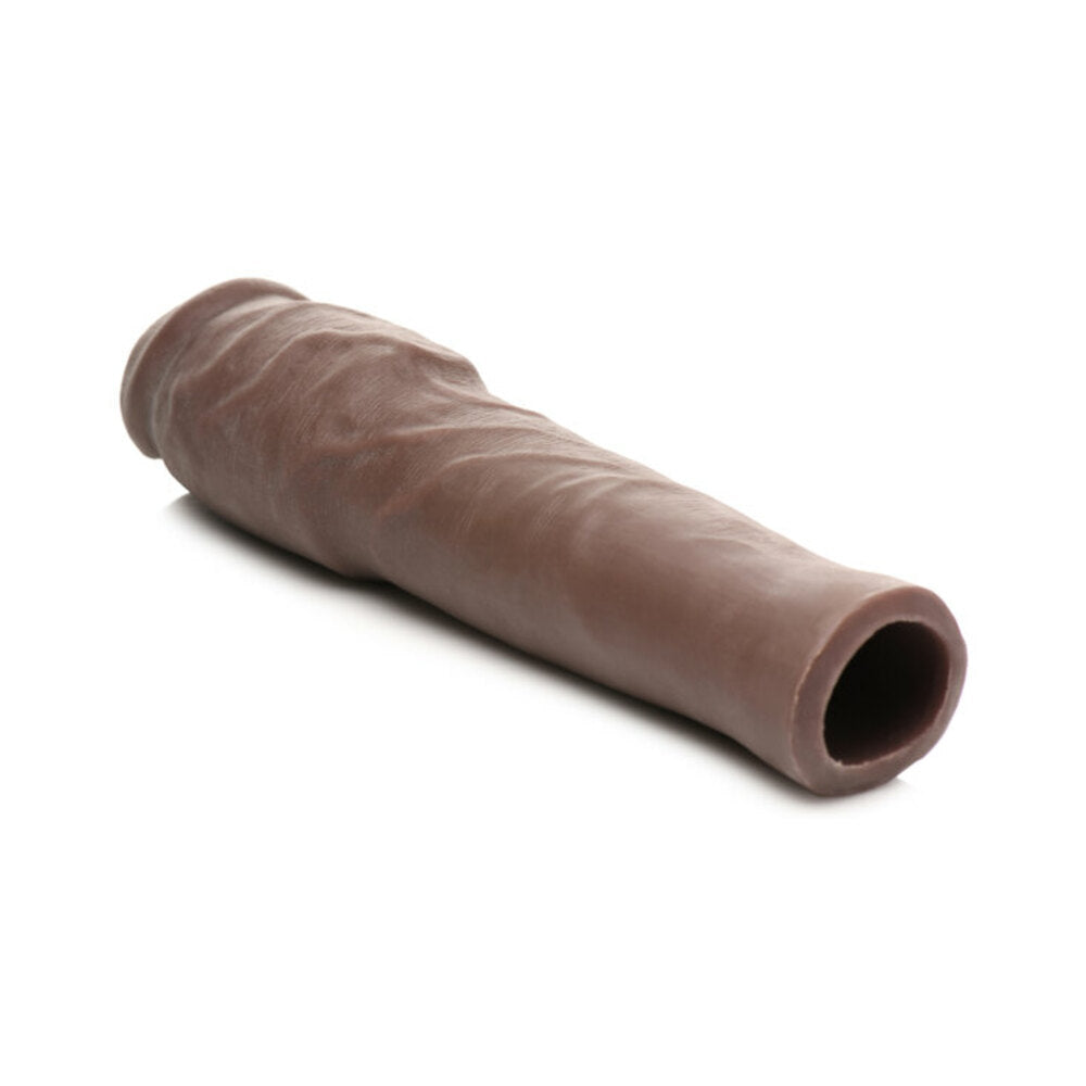 JOCK EXTRA THICK PENIS EXTENSION SLEEVE 2 IN. DARK