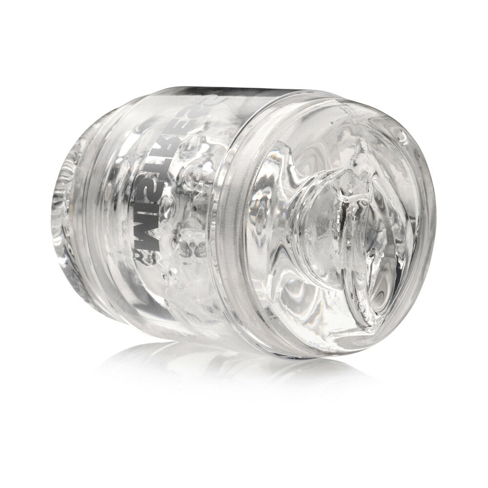 MISTRESS DOUBLE SHOT PUSSY AND ASS MINI MASTURBATOR CLEAR