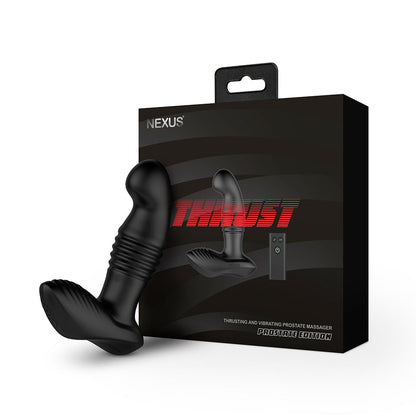 NEXUS - THRUST PROSTATE EDITION THRUSTING VIBRATING PROSTATE AND PERINEUM MASSAGER BLACK