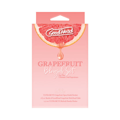 GOODHEAD GRAPEFRUIT BLOWJOB SET YELLOW PINK