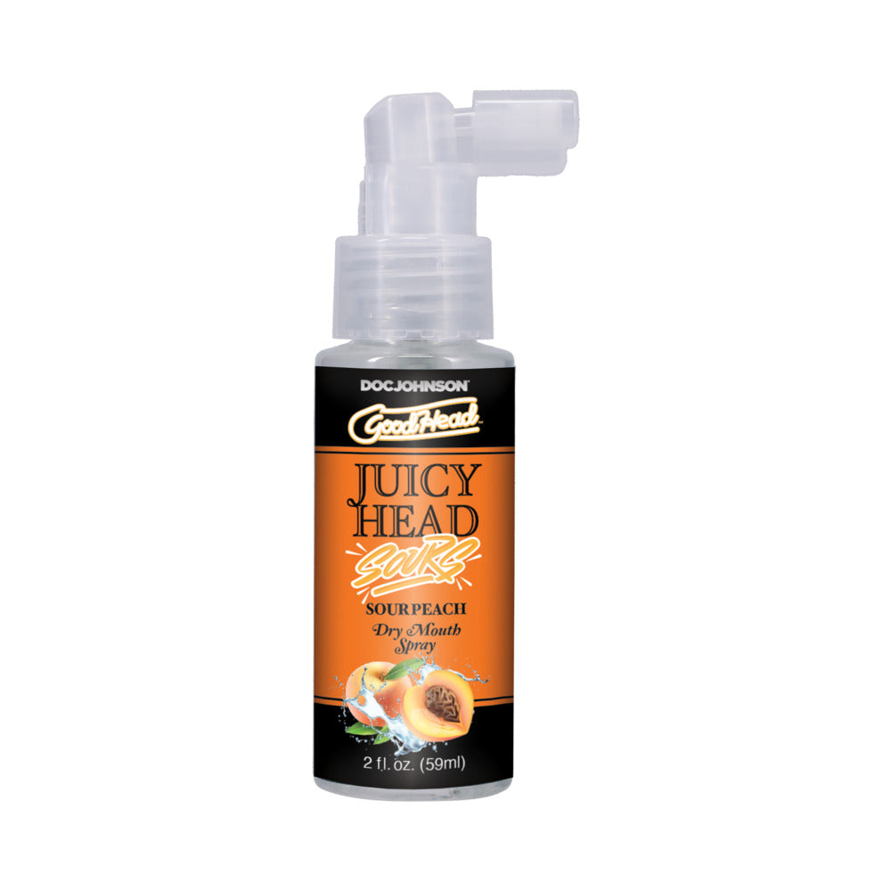 GOODHEAD JUICY HEAD DRY MOUTH SPRAY SOUR PEACH 2 OZ.