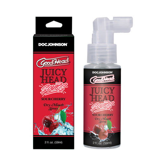 DOC JOHNSON - GOODHEAD JUICY HEAD DRY MOUTH SPRAY SOUR CHERRY 2 OZ.