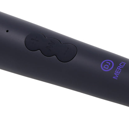 MERCI POWER WAND ULTRA-POWERFUL SILICONE WAND MASSAGER BLACK VIOLET
