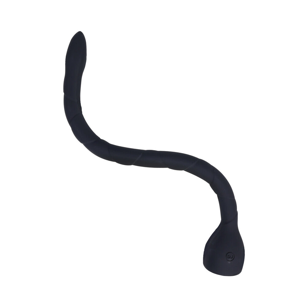 DOC JOHNSON - MERCI IN DEEP PREMIUM SILICONE ANAL SNAKE BLACK