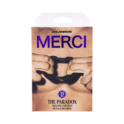 MERCI THE PARADOX SILICONE-COVERED METAL C-RING 35MM