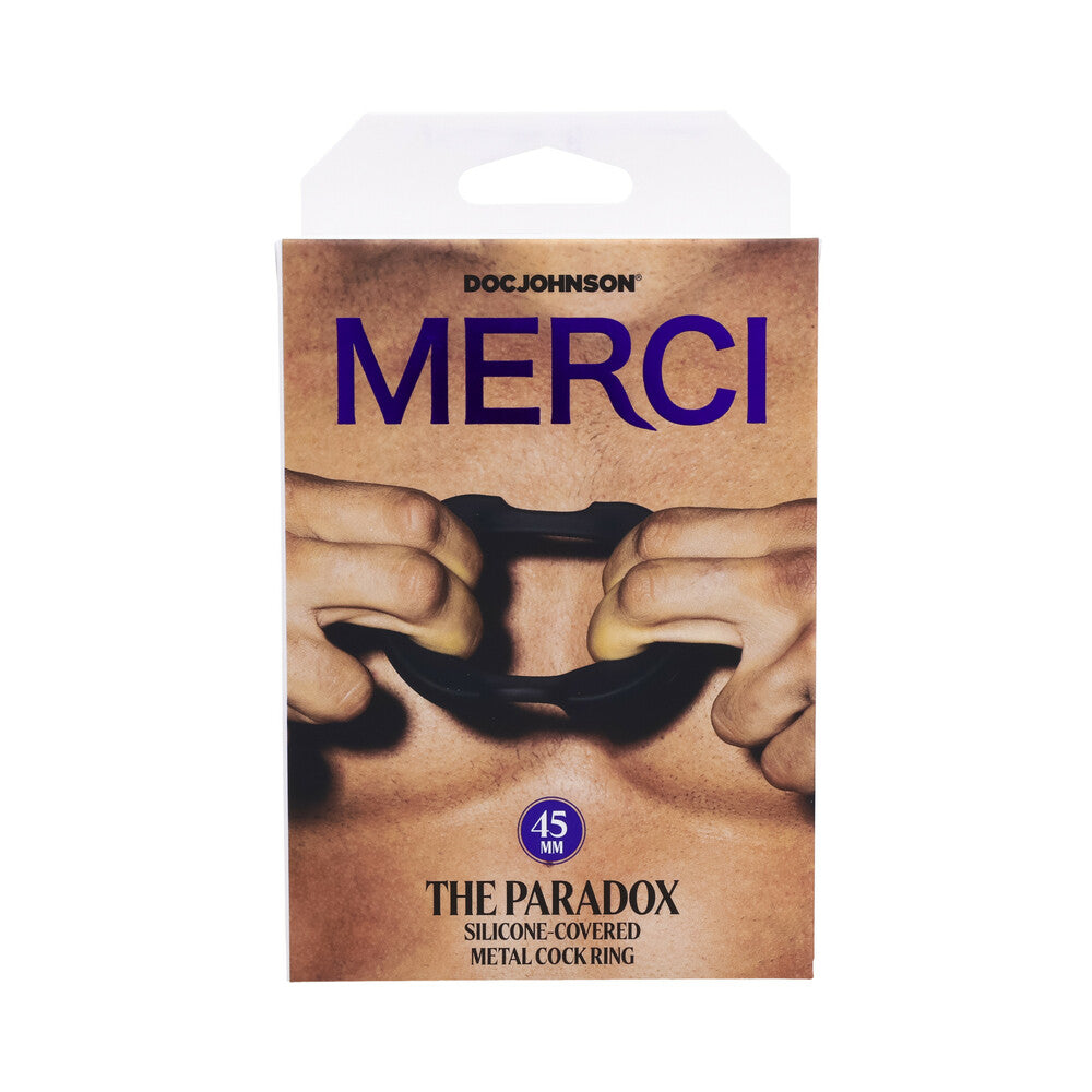 MERCI THE PARADOX SILICONE-COVERED METAL C-RING 45MM