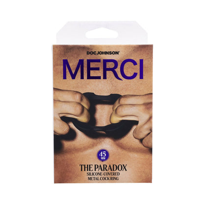MERCI THE PARADOX SILICONE-COVERED METAL C-RING 45MM