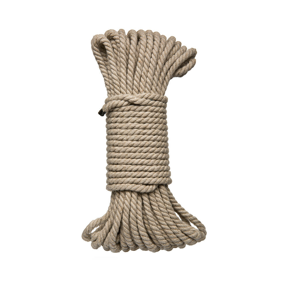 DOC JOHNSON - MERCI BIND & TIE 6MM HEMP BONDAGE ROPE 50 '' NATURAL