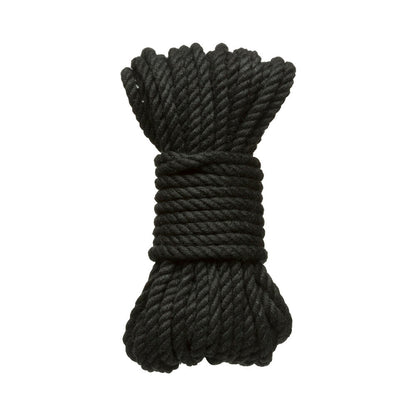 MERCI BIND & TIE 6MM HEMP BONDAGE ROPE 30 FT. BLACK