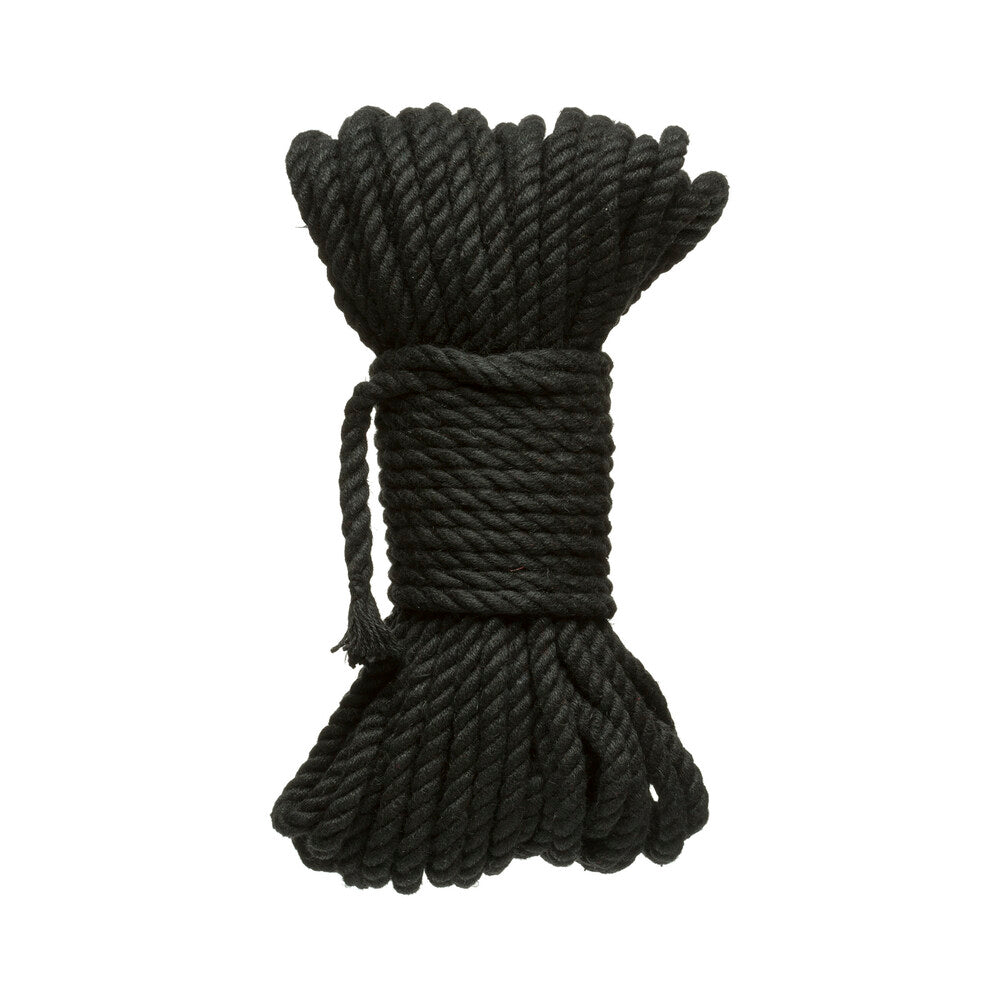 MERCI BIND & TIE 6MM HEMP BONDAGE ROPE 50 FT. BLACK