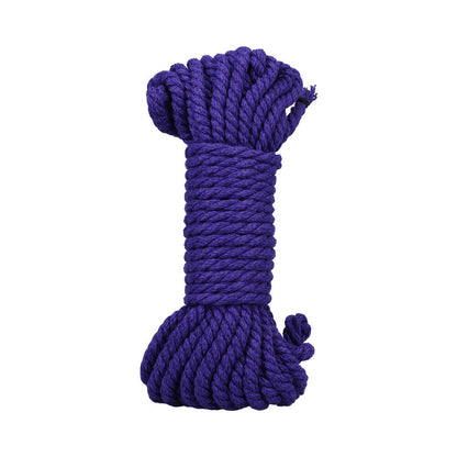 MERCI BIND & TIE 6MM HEMP BONDAGE ROPE 30 FT. VIOLET