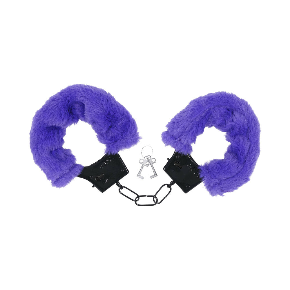 MERCI FLUFF CUFFS VIOLET