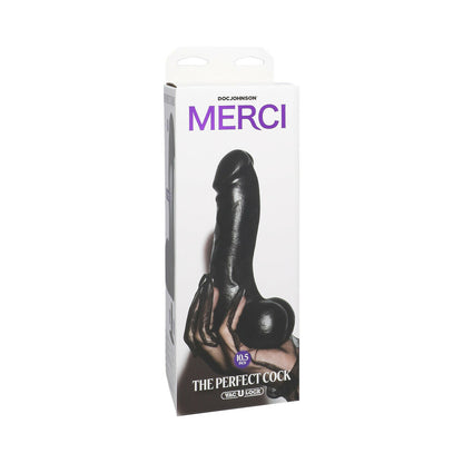 DOC JOHNSON - MERCI THE PERFECT COCK 10.5 IN. DILDO WITH REMOVABLE VAC-U-LOCK SUCTION CUP