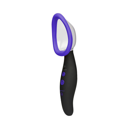 MERCI PUMPED RECHARGEABLE AUTOMATIC VIBRATING PUSSY PUMP BLACK