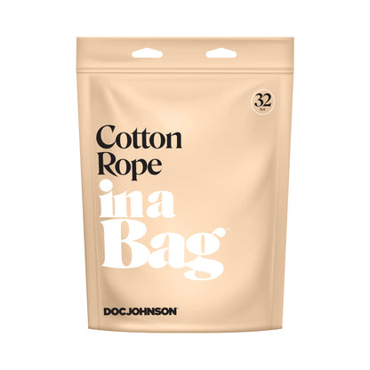 IN A BAG COTTON ROPE 32FT BLACK
