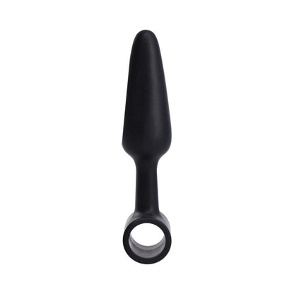 IN A BAG VIBRATING BUTT PLUG 4 IN. BLACK