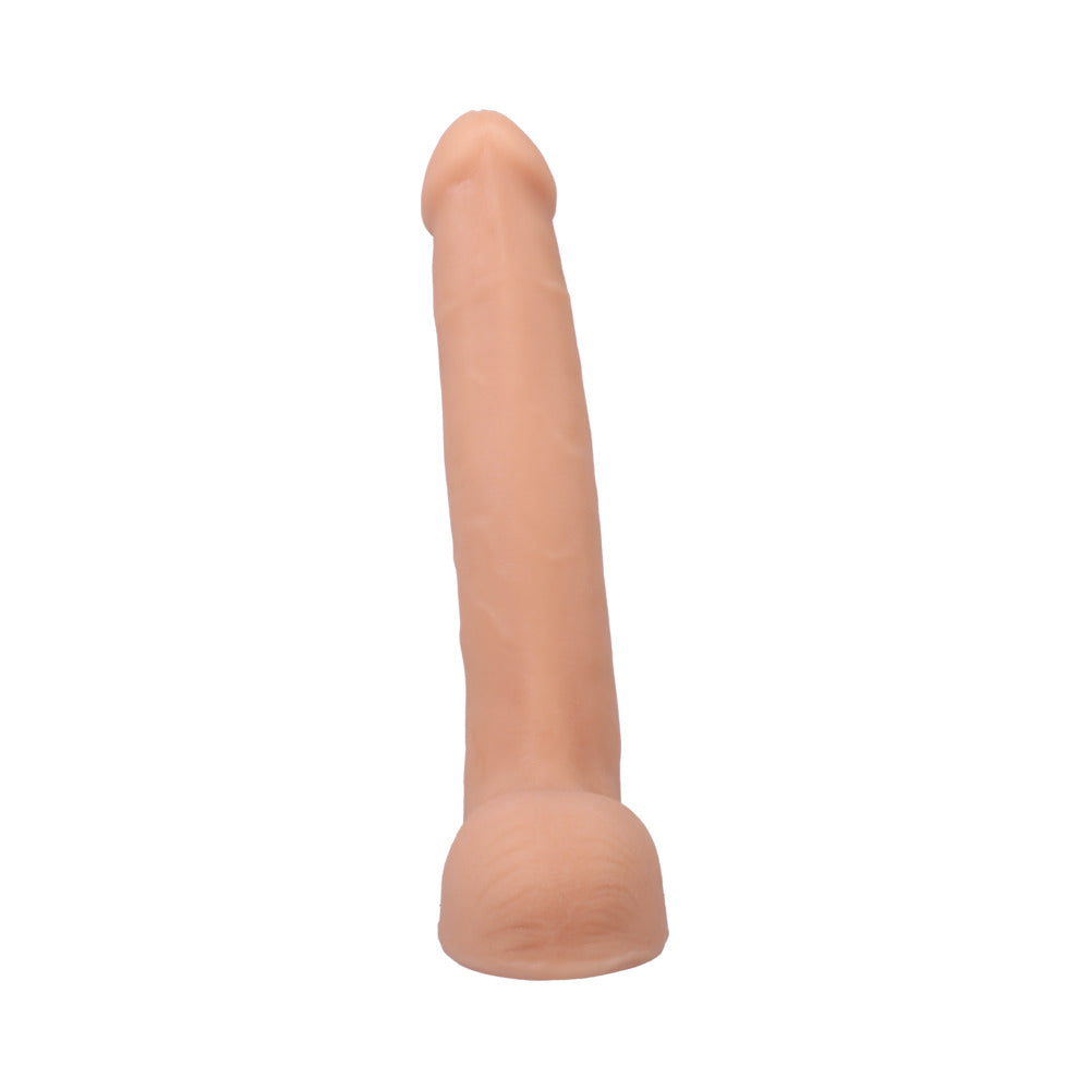 SIGNATURE COCKS OLIVER FLYNN ULTRASKYN COCK WITH REMOVABLE VAC-U-LOCK SUCTION CUP 10IN VANILLA