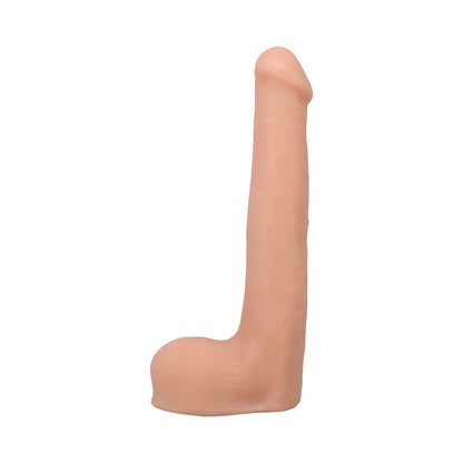SIGNATURE COCKS OLIVER FLYNN ULTRASKYN COCK WITH REMOVABLE VAC-U-LOCK SUCTION CUP 10IN VANILLA
