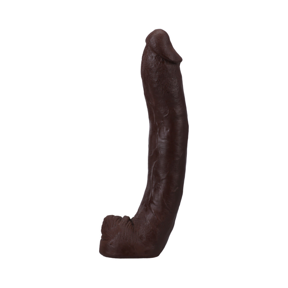 SIGNATURE COCKS DREDD ULTRASKYN COCK WITH REMOVABLE VAC-U-LOCK SUCTION CUP 13.5IN CHOCOLATE
