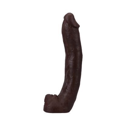 SIGNATURE COCKS DREDD ULTRASKYN COCK WITH REMOVABLE VAC-U-LOCK SUCTION CUP 13.5IN CHOCOLATE
