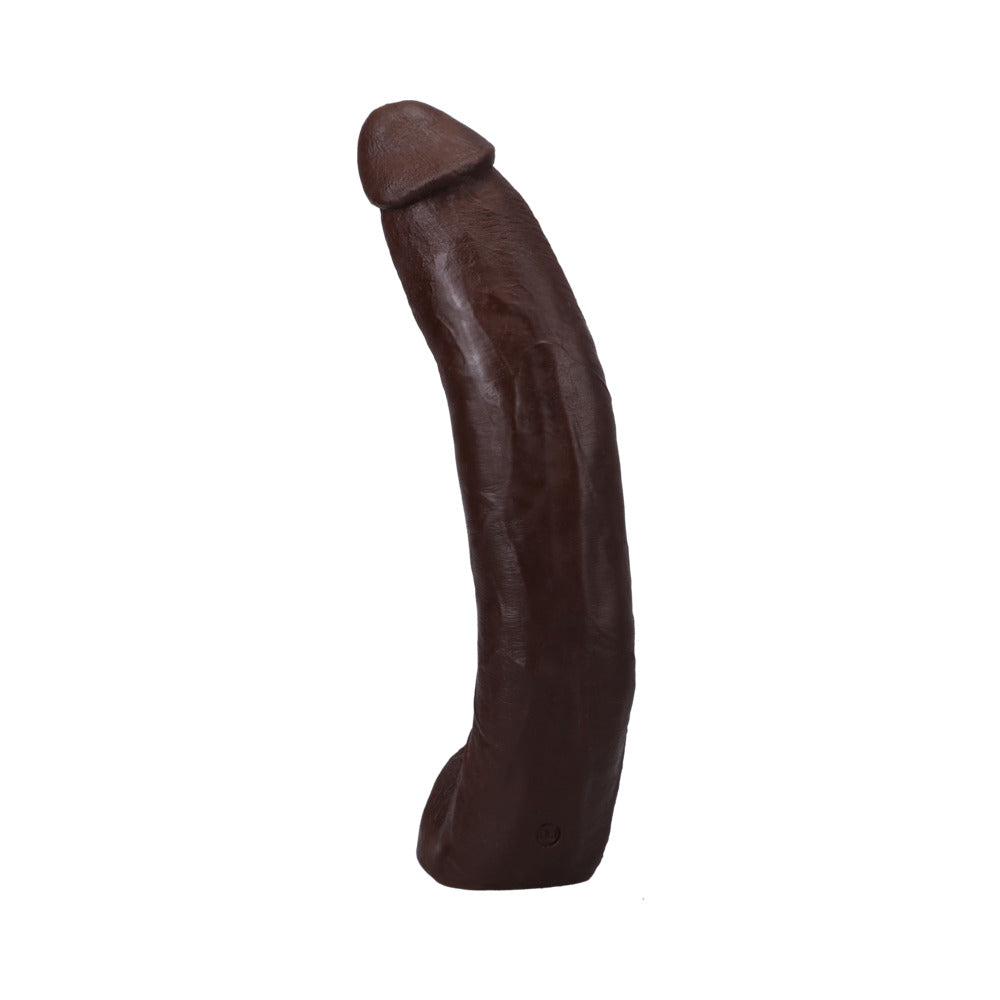 SIGNATURE COCKS DREDD ULTRASKYN COCK WITH REMOVABLE VAC-U-LOCK SUCTION CUP 13.5IN CHOCOLATE