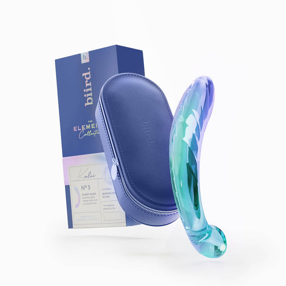 BIIRD KALII GLASS G-SPOT DILDO
