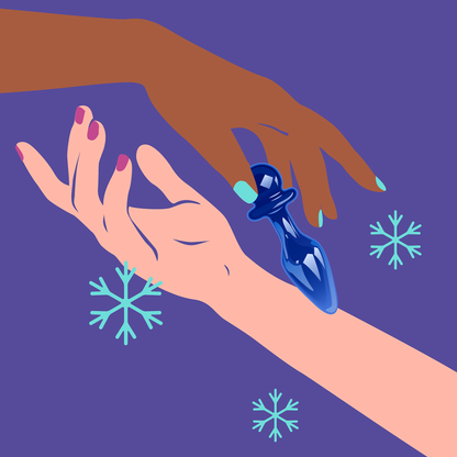 BIIRD ANII GLASS ANAL PLUG