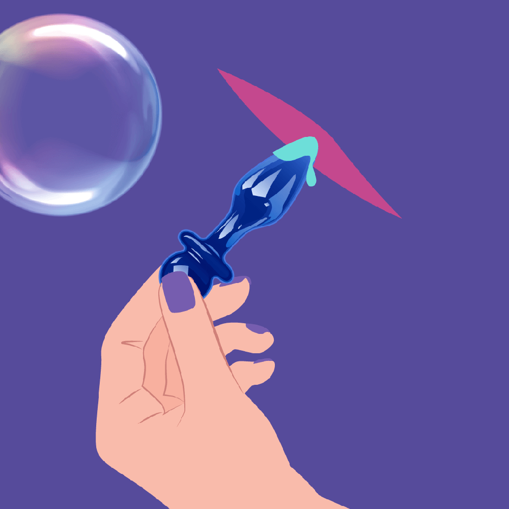 BIIRD ANII GLASS ANAL PLUG