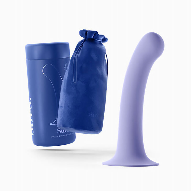 BIIRD SURII 6 IN. SILICONE DILDO WITH SUCTION CUP