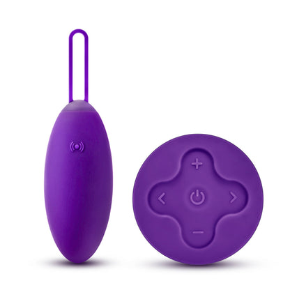WELLNESS IMARA VIBRATING EGG WITH REMOTE PURPLE