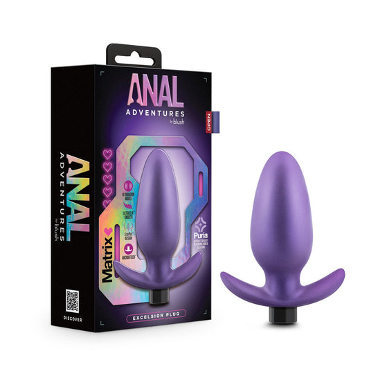 ANAL ADVENTURES MATRIX EXCELSIOR PLUG ASTRO VIOLET