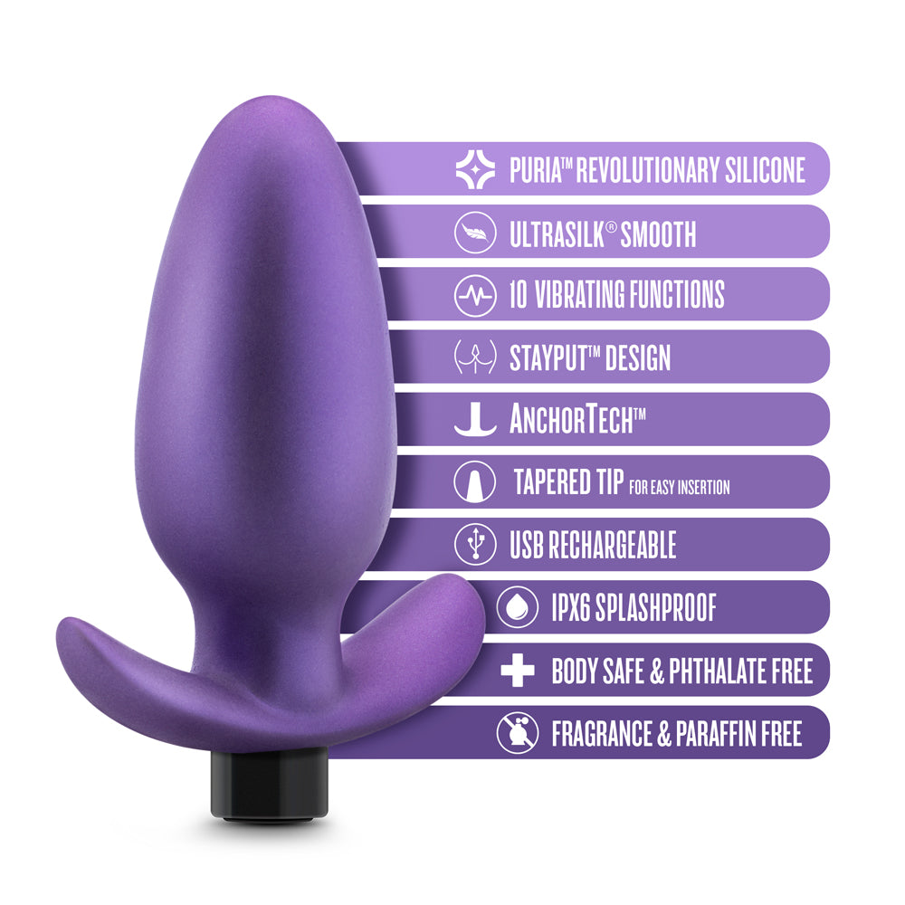 ANAL ADVENTURES MATRIX EXCELSIOR PLUG ASTRO VIOLET
