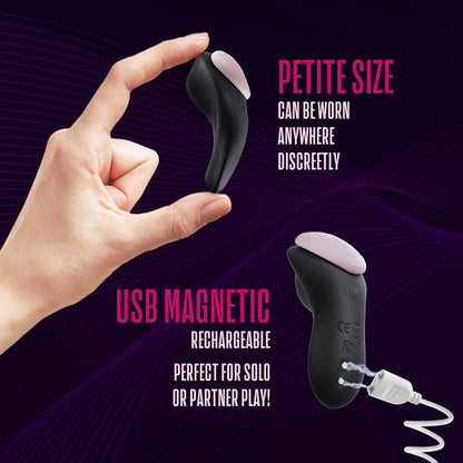 TEMPTASIA HEARTBEAT PANTY VIBE WITH REMOTE PINK