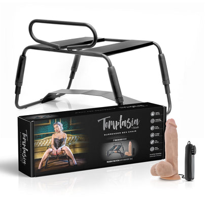 TEMPTASIA SURRENDER SEX CHAIR BLACK