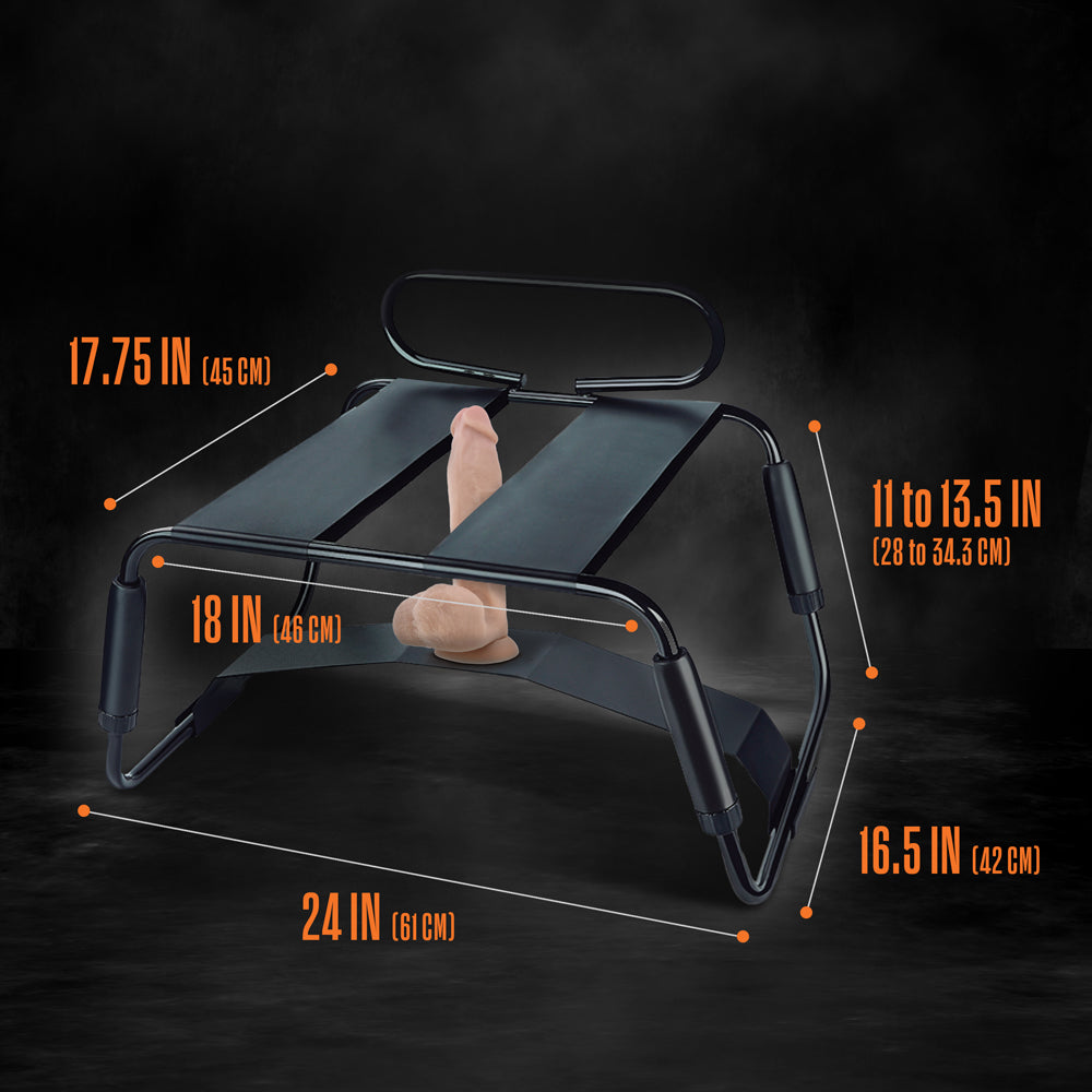 BLUSH - TEMPTASIA SURRENDER SEX CHAIR BLACK