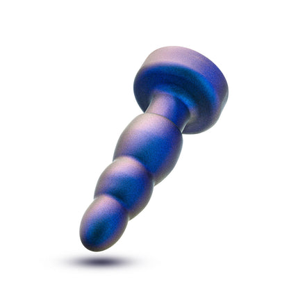 ANAL ADVENTURES MATRIX KINETIK PLUG WITH REMOTE SPACE AGE BLUE