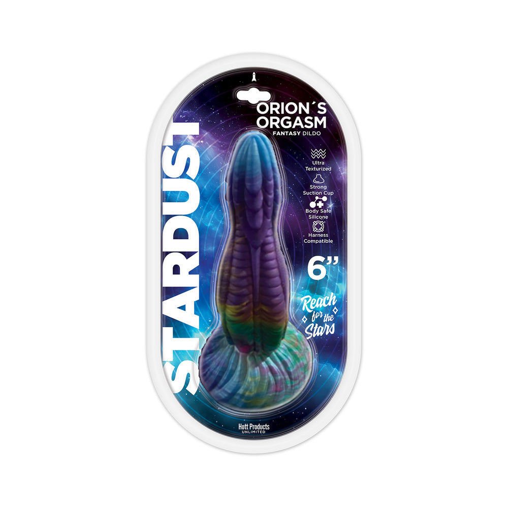 HOTT PRODUCTS - STARDUST ORION''S ORGASM 6 IN. SILICONE DILDO
