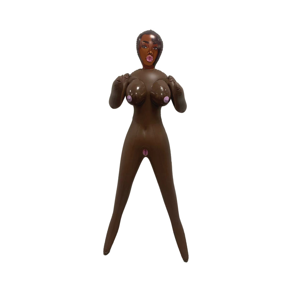 DELICIOUS DESTINY BLOW UP DOLL BROWN