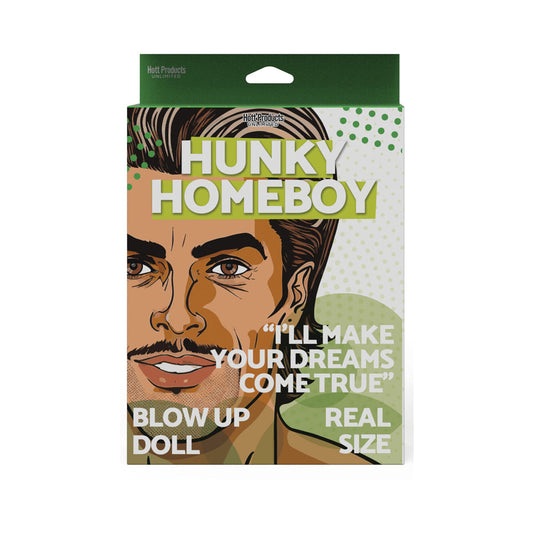 HUNKY HOMEBOY BLOW UP DOLL TAN