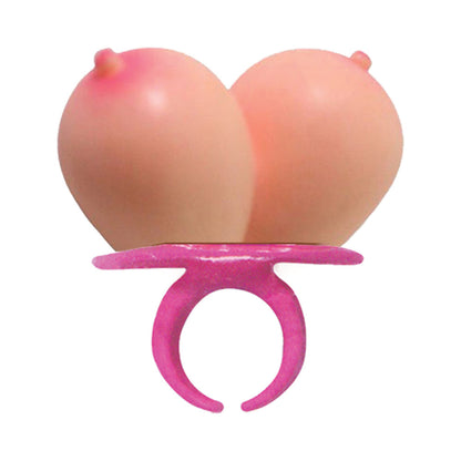 HOTT PRODUCTS - BOOBIE RING POP VANILLA 12-PIECE DISPLAY