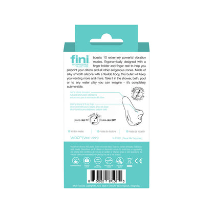 VEDO FINI RECHARGEABLE BULLET VIBE TURQUOISE