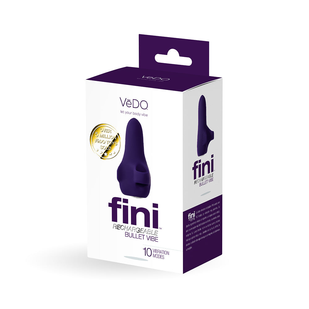 VEDO FINI RECHARGEABLE BULLET VIBE PURPLE