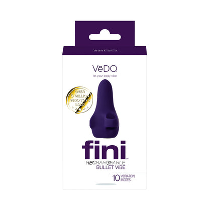 VEDO FINI RECHARGEABLE BULLET VIBE PURPLE