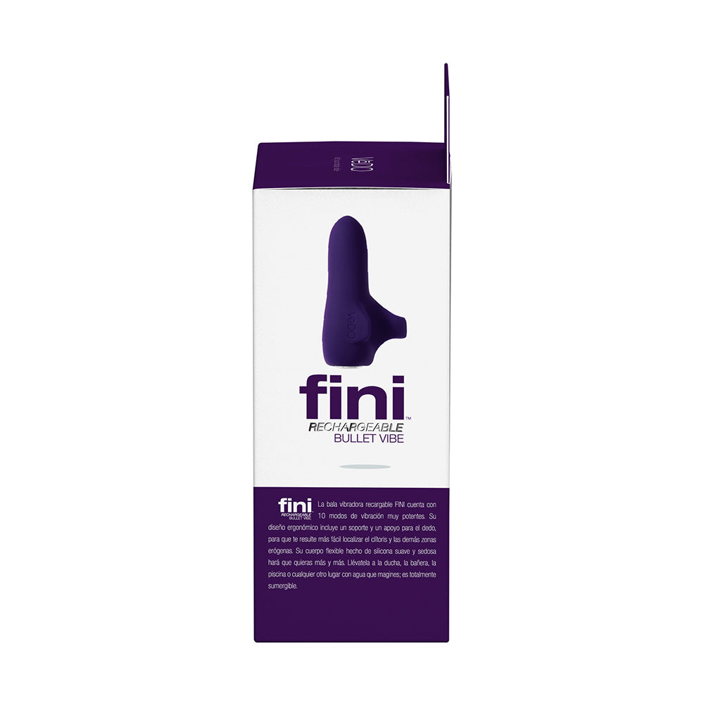VEDO FINI RECHARGEABLE BULLET VIBE PURPLE