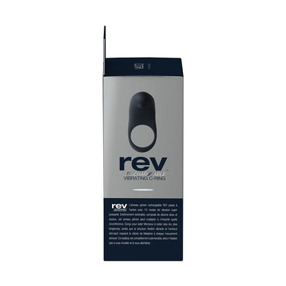 VEDO REV RECHARGEABLE VIBRATING C-RING BLACK