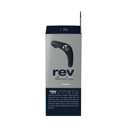 VEDO REV RECHARGEABLE VIBRATING C-RING BLACK