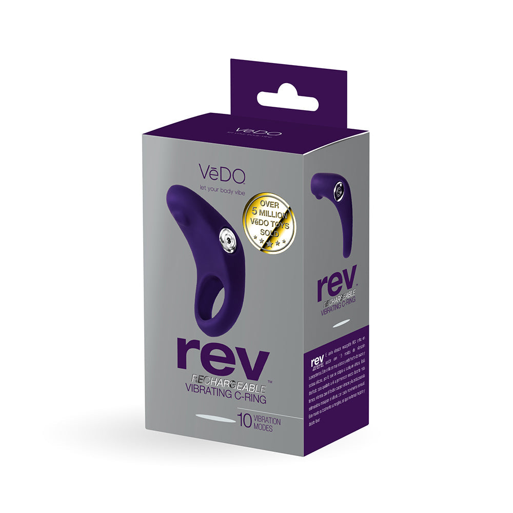 VEDO - REV RECHARGEABLE VIBRATING C RING